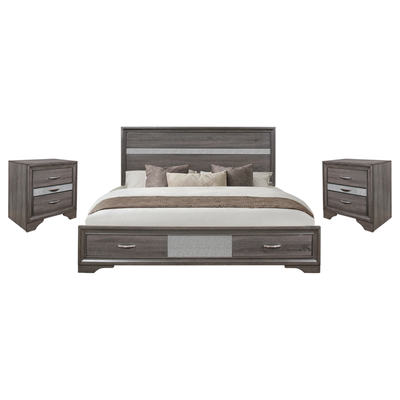 Justice Cave 3 - Piece Bedroom Set