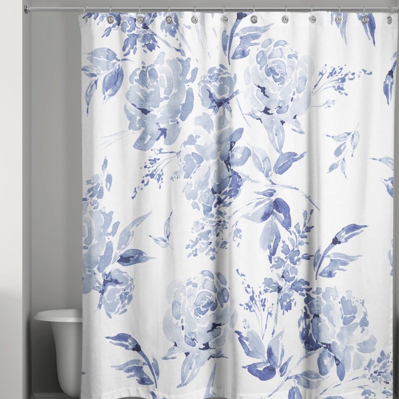 Katniss Floral Shower Curtain