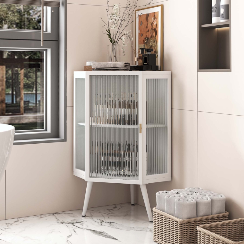 Kazu Metal Accent Cabinet