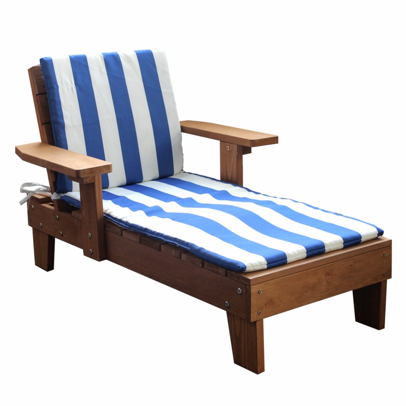 Kearny Kids 8'' Wood Outdoor Table Or Chair Chaise Lounge and Ottoman