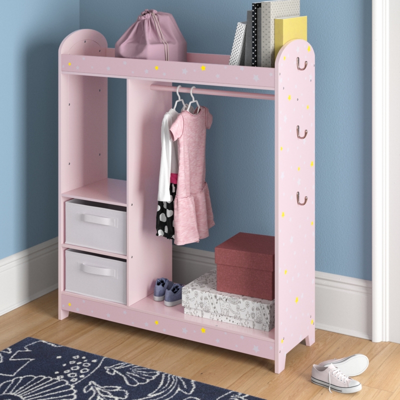 Kegler 37.5'' Wide Kids Armoire