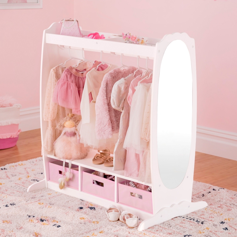 Kids Dress Up Storage Center Closet