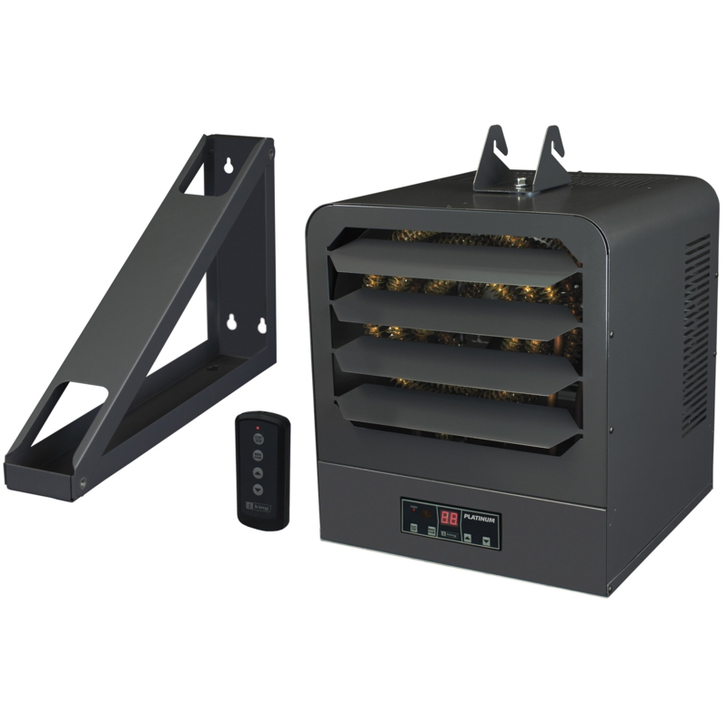 King Electric Electric Space Heater with Adjustable Thermostat , Remote Included