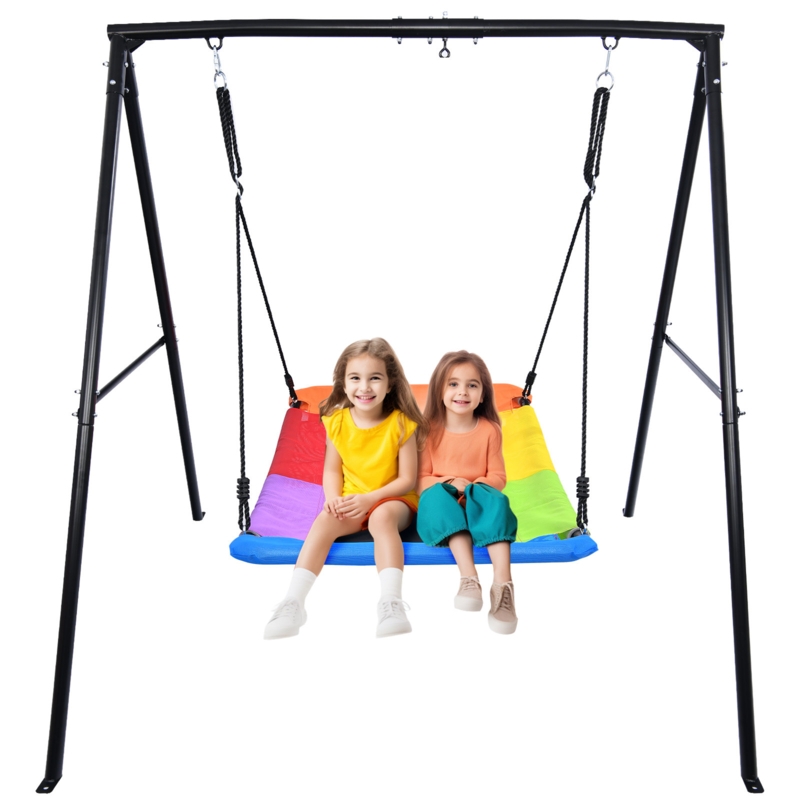 Klo Kick Metal Swing Set with 1 Swing(s)