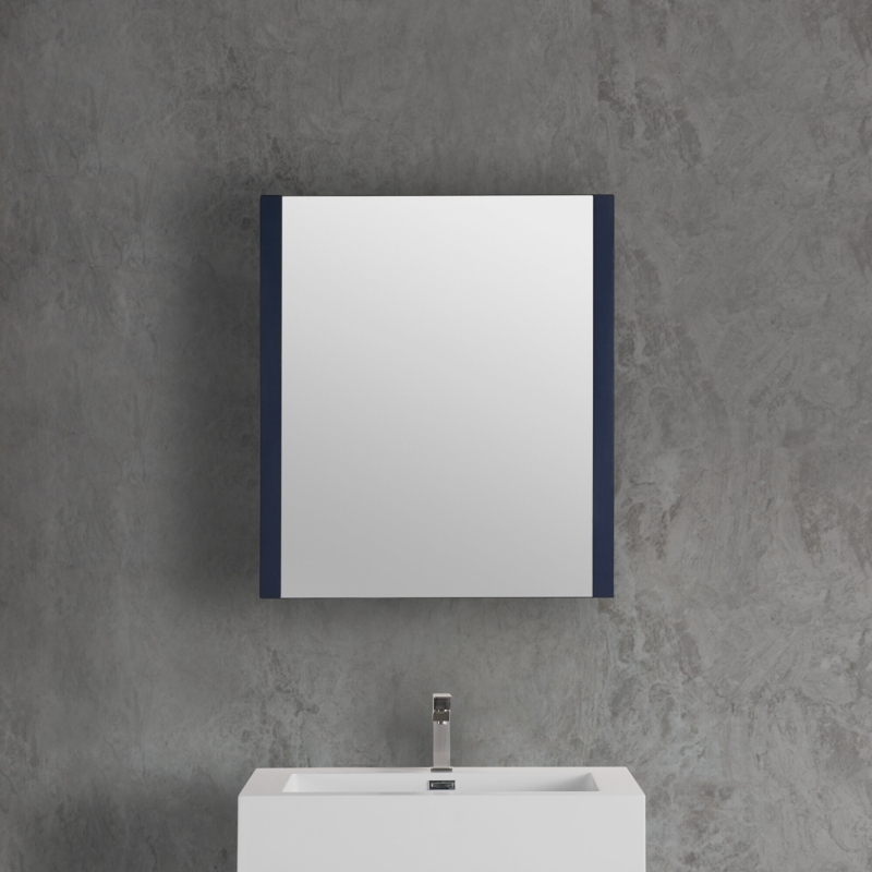 Korecky W 32'' H Surface Framed Medicine Cabinet with Mirror and 3 Fixed Shelves