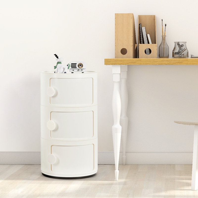 Kywaun 3 Drawer Stackable Drawer