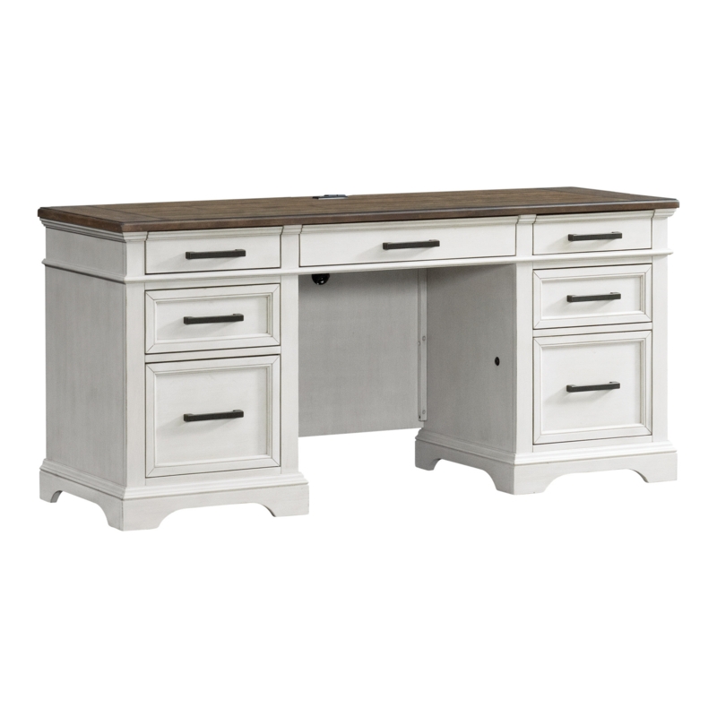 Lakewood Solid Wood Executive Desk