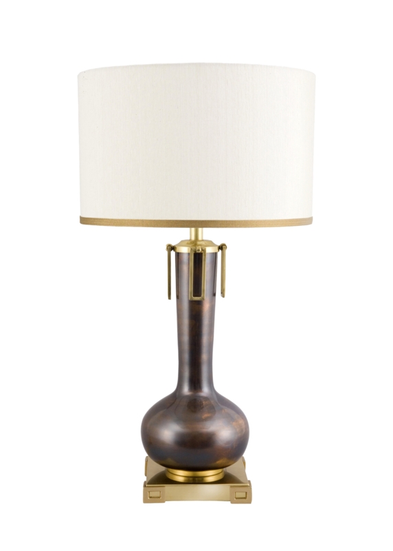 Larry Laslo Metal Table Lamp