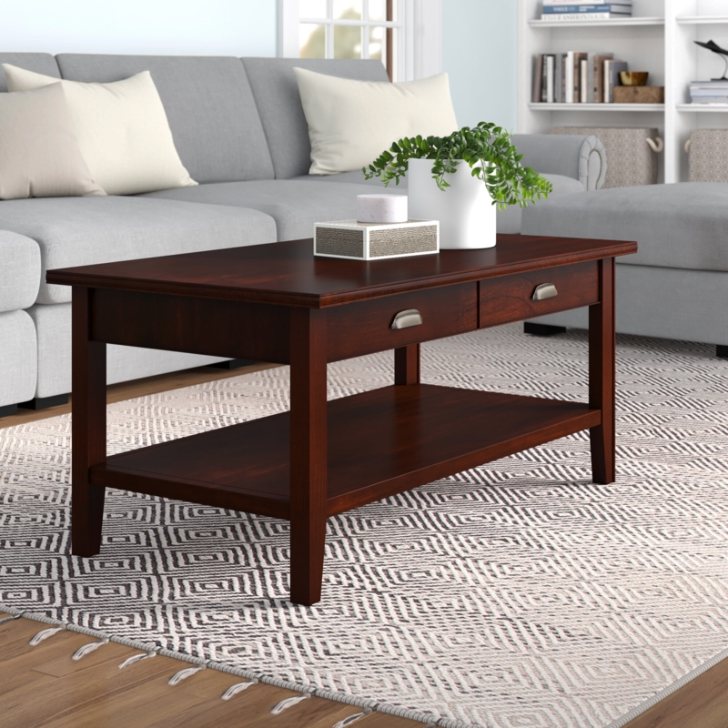 Laurent Solid + Manufactured Wood Coffee Table