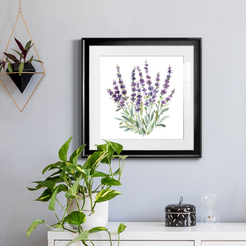 Lavender Botanical II - Picture Frame Painting