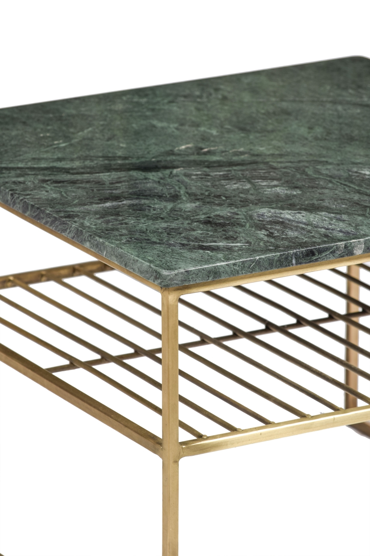Livingfurn Dian Marble Green Gold 55cm