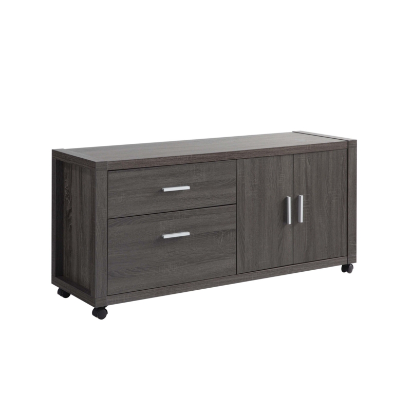 Lou 15.5'' Wide 2 -Drawer Mobile File Cabinet
