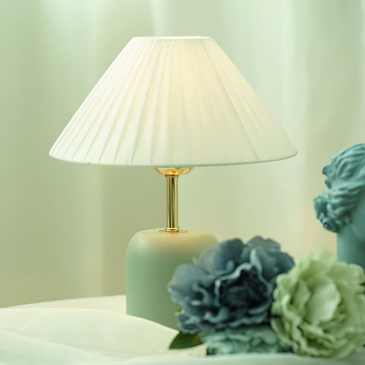 Lunitidal Table Lamp - Model B  10.2 x H 11.4 / Dia 26cm x H 29cm / UK Plug