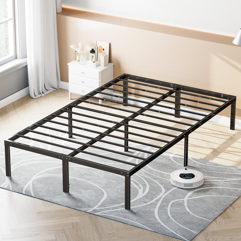 Lutherville 14'' Steel Platform Bed Frame