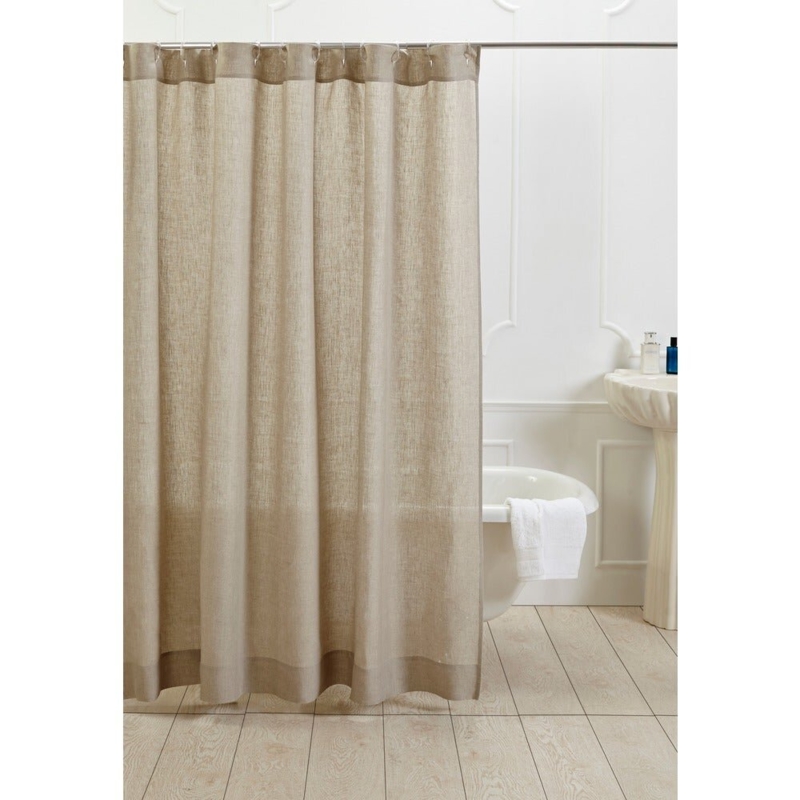 Macaulay Linen Shower Curtain