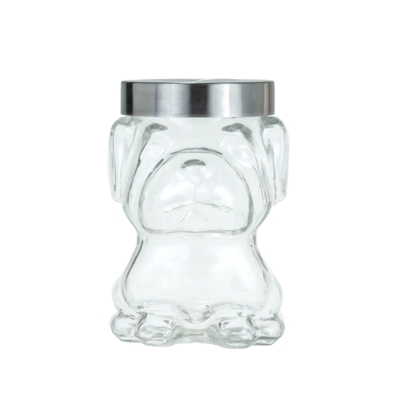 Mad Dog Glass 1.5 qt. Pet Treat Jar
