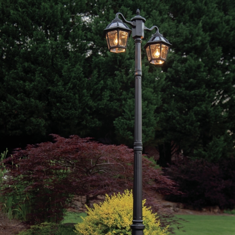 Marciniak Double-Headed Solar Lamp Post (Full)