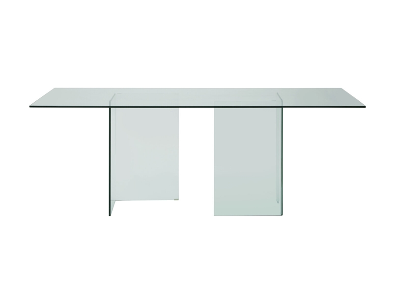 Marian Glass Top Dining Table