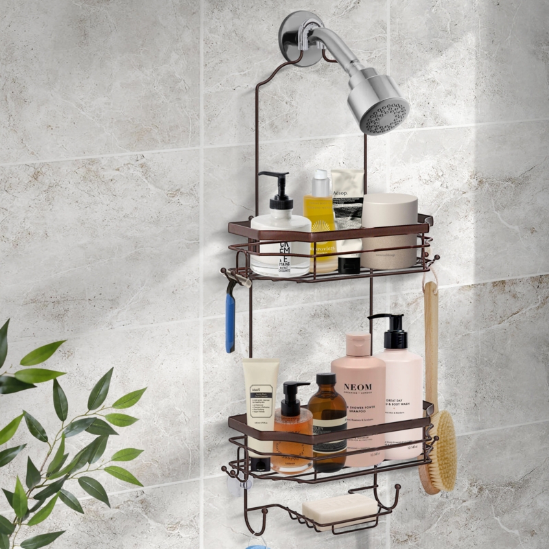 Maxwel Hanging Stainless Steel Shower Caddy