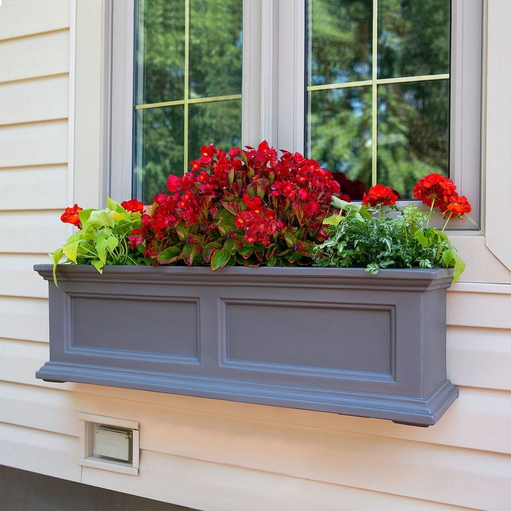 Mayne Fairfield 3ft Window Box - White