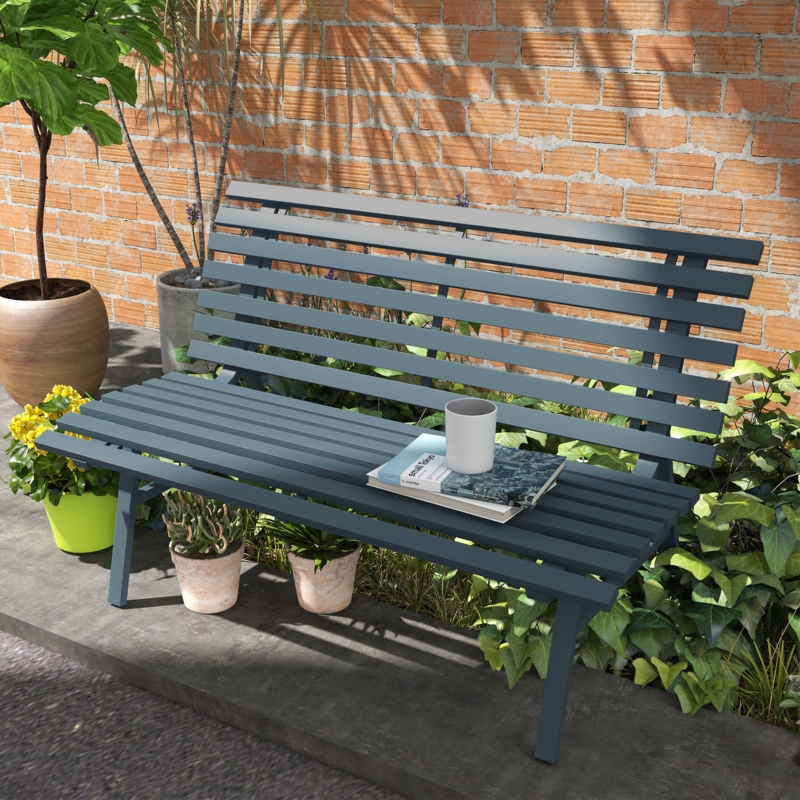 Melnick Aluminum Outdoor Bench