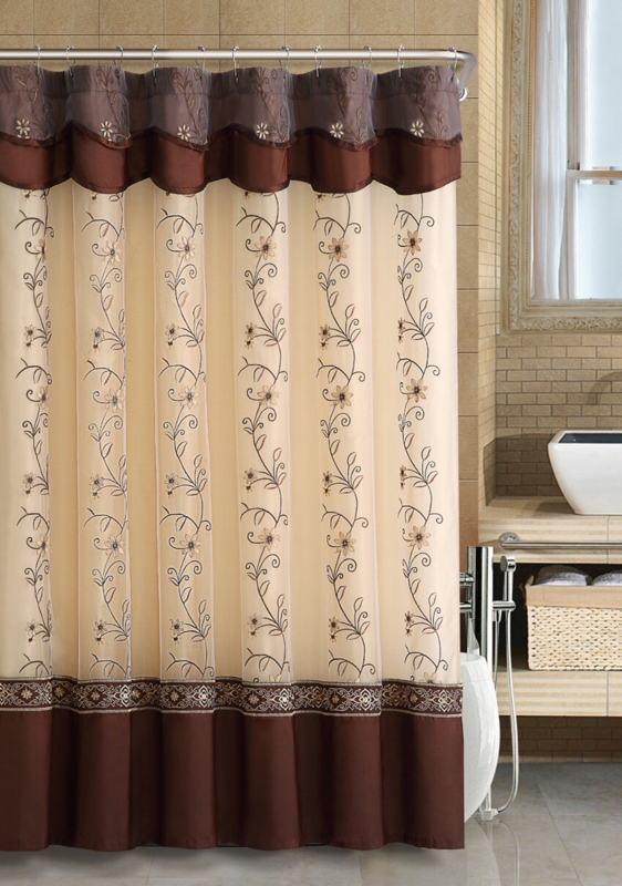 Menoher Floral Shower Curtain