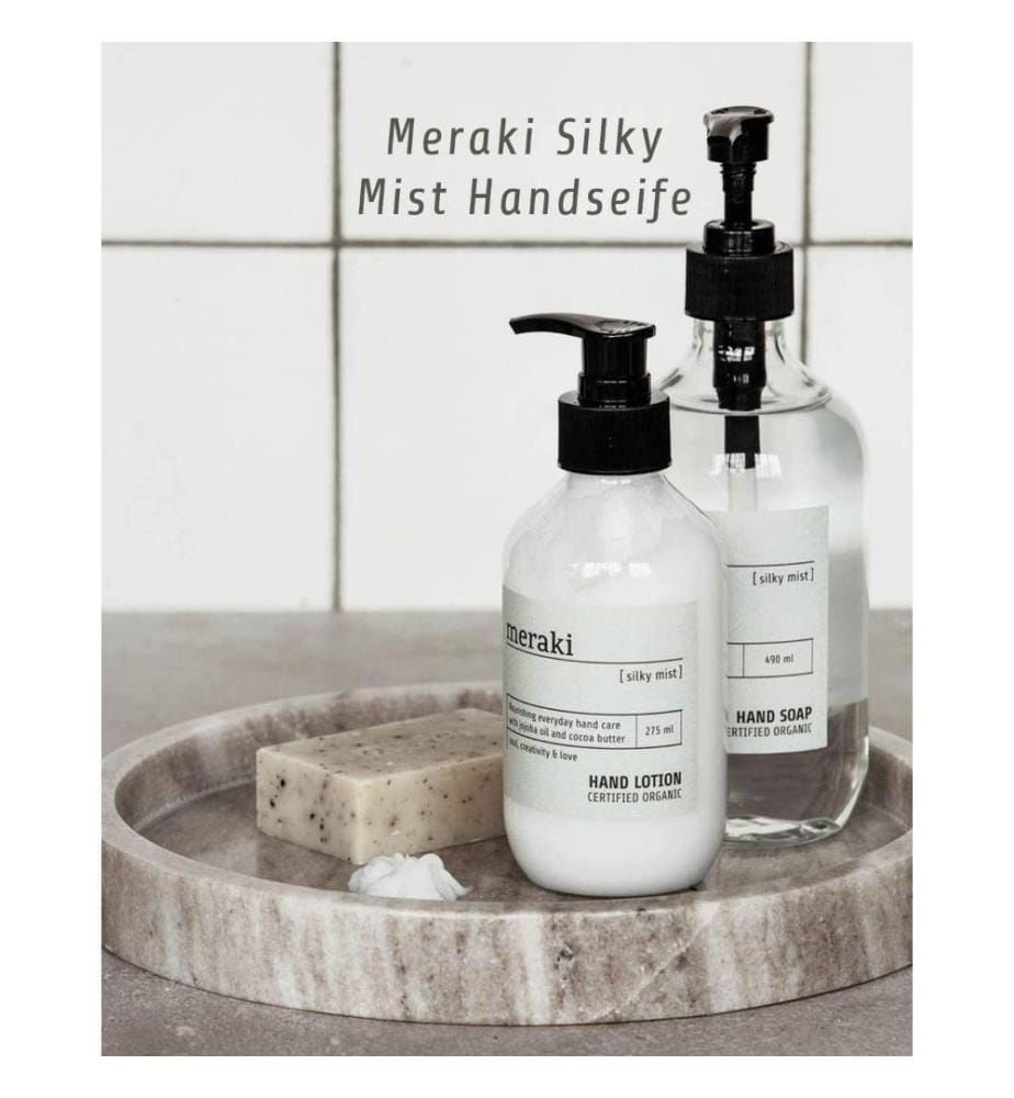 Meraki - Silky Mist Handseife - Zertifizierte Bio-Flssigseife - Entspannte skandinavische sthetik
