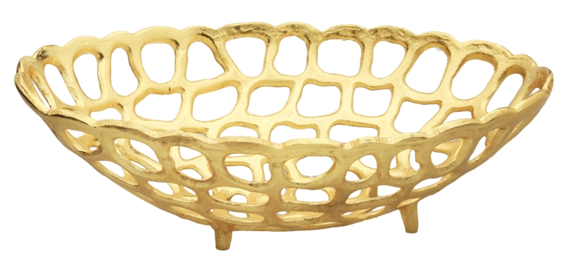 Mercer41 Barragan Stainless Steel Bread Basket