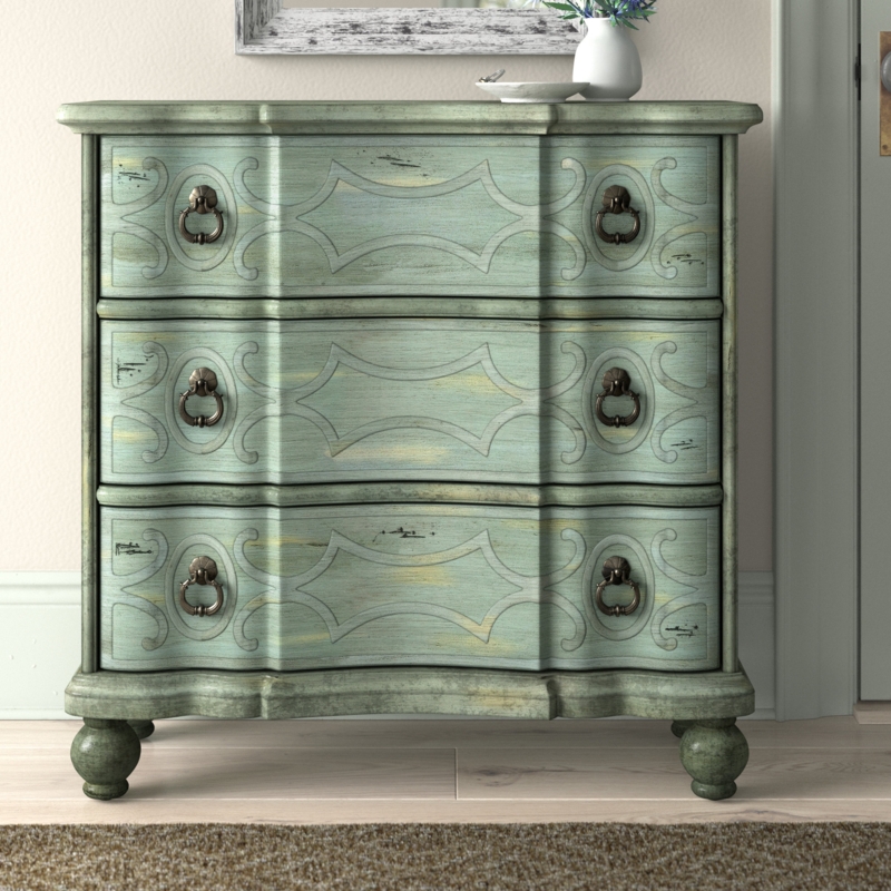 Mershon 3 - Drawer Accent Chest
