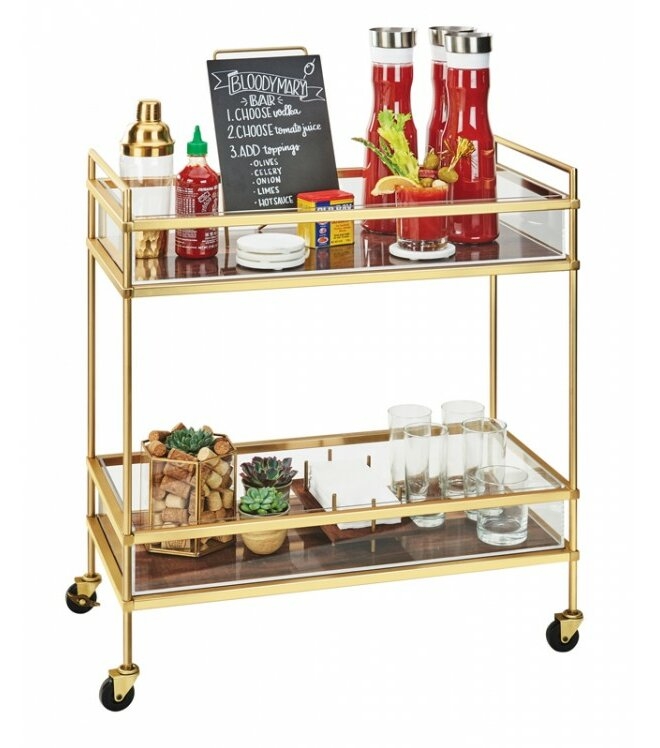 Metal Bar Cart