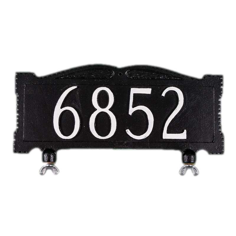 Metal Classic/Decorative Illuminated Mailbox Sign