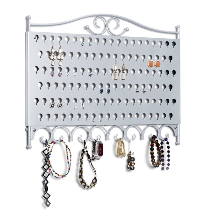 Metal Wall Mounted Jewelry Organizer