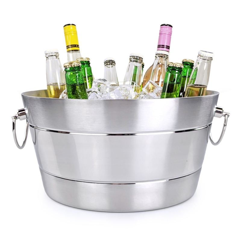 Meuric Stainless Steel (18/10) Beverage Tub