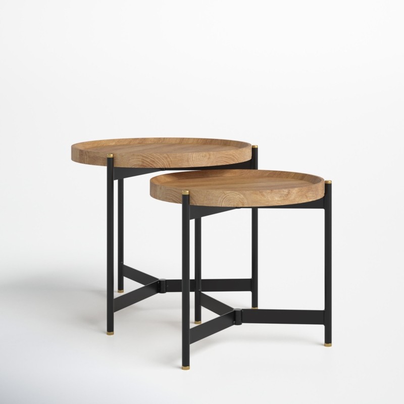 Chrome Nesting Tables