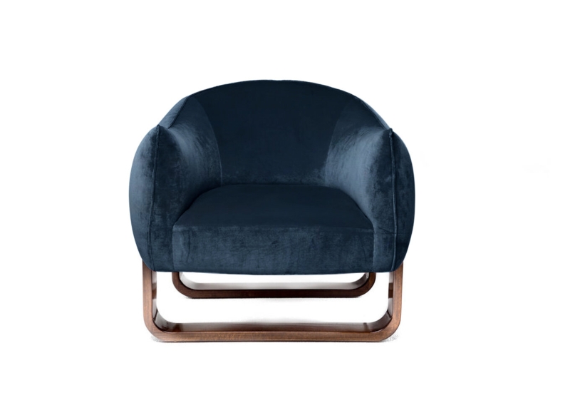 Milo Velvet Armchair