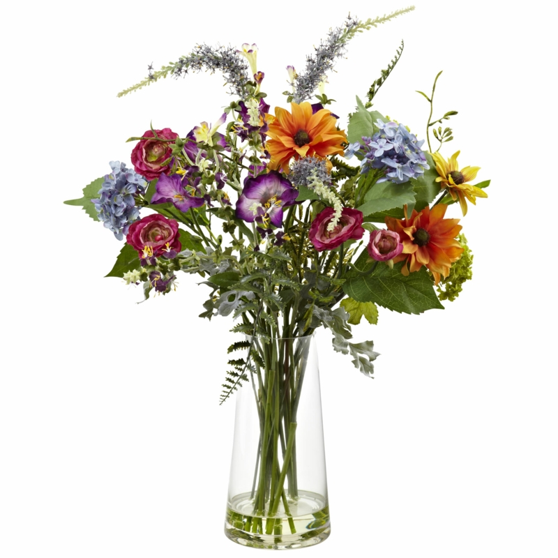 Mixed Assortment Arrangement in Vase