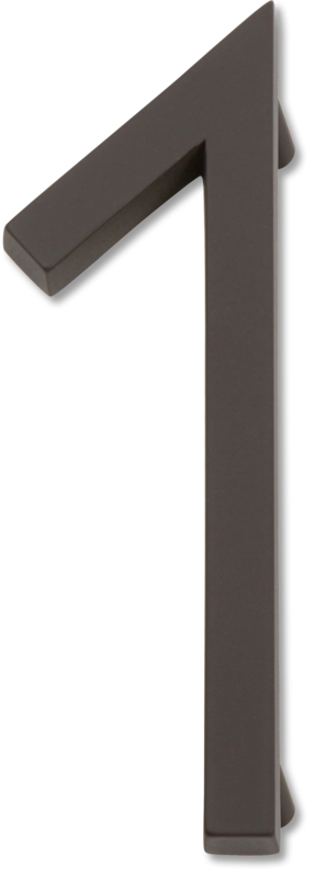 Modern Avalon 4-1/2" H Floating Mount House Number
