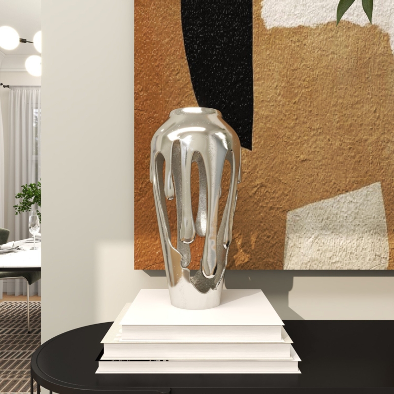 Moderna Aluminum Table Vase