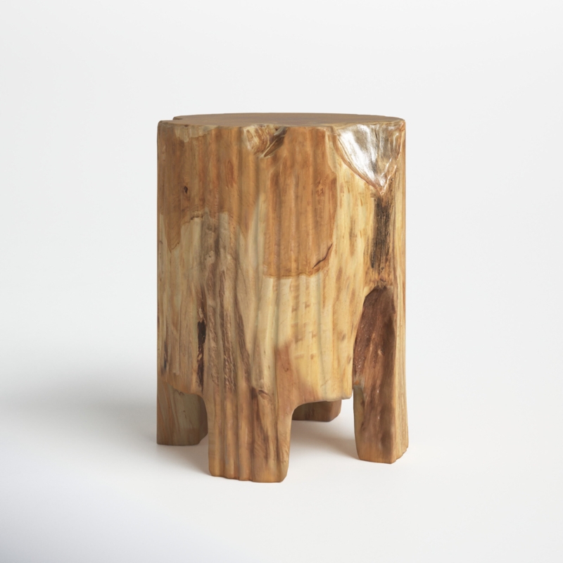 Momsen Solid Wood Accent Stool