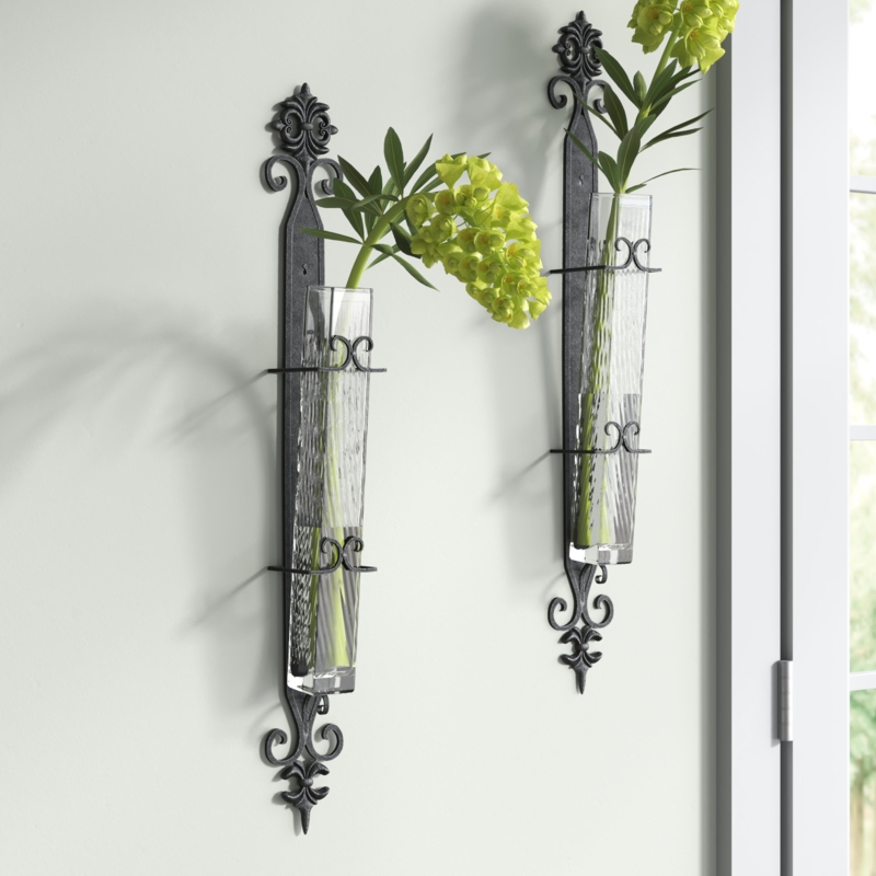 Montoursville Metal Wall Vase
