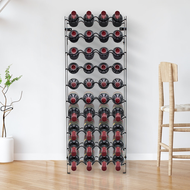 Mossman 40 Bottle Floor Wine Bottle Rack