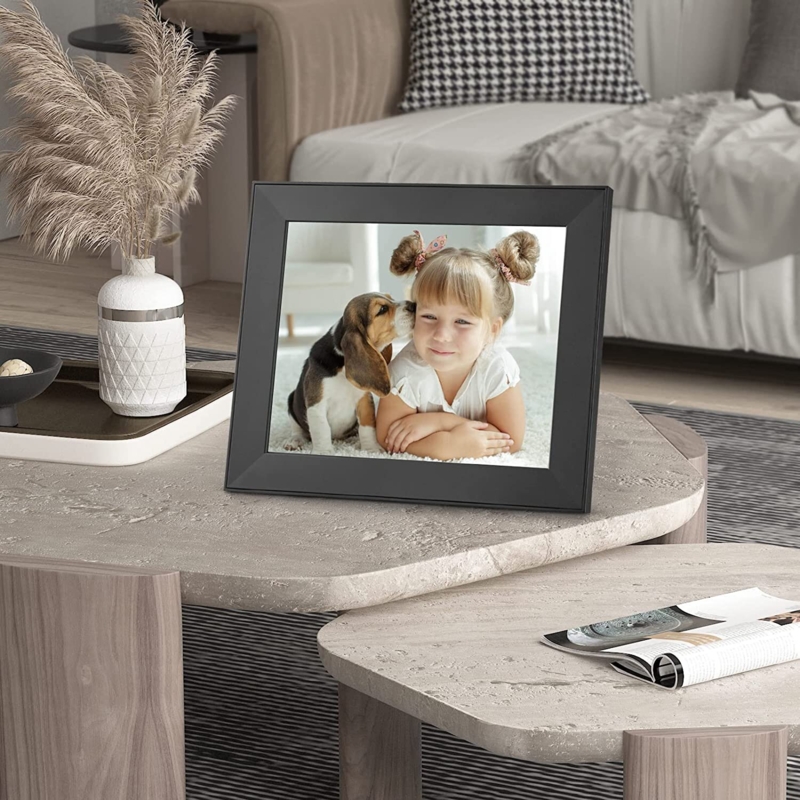 NexFoto WiFi 32GB Digital Photo Frame 1280x800 IPS Touch Screen Digital Frame Black