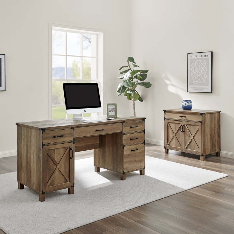 Nguyen 2 Computer Desk Office Set
