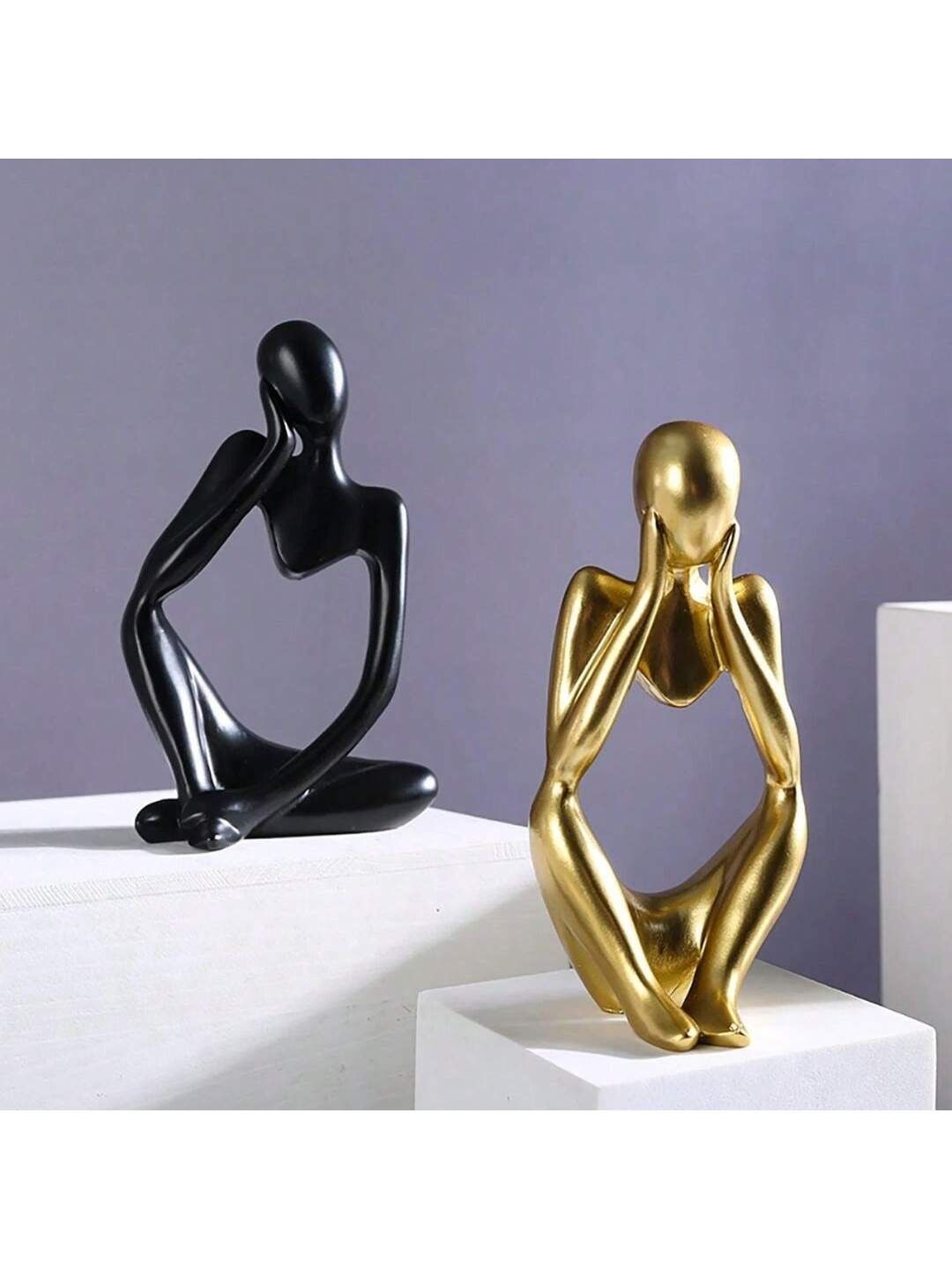 Objeto Decorao De Ambientes Esttua Decorativa Pensadores