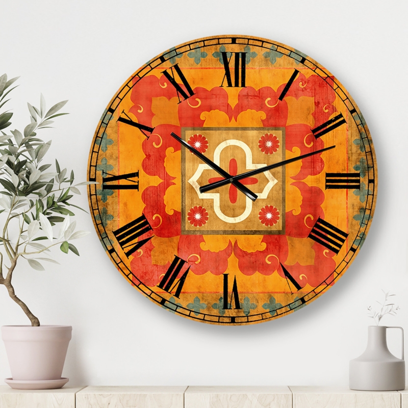 Oversized Moroccan Wall Clock