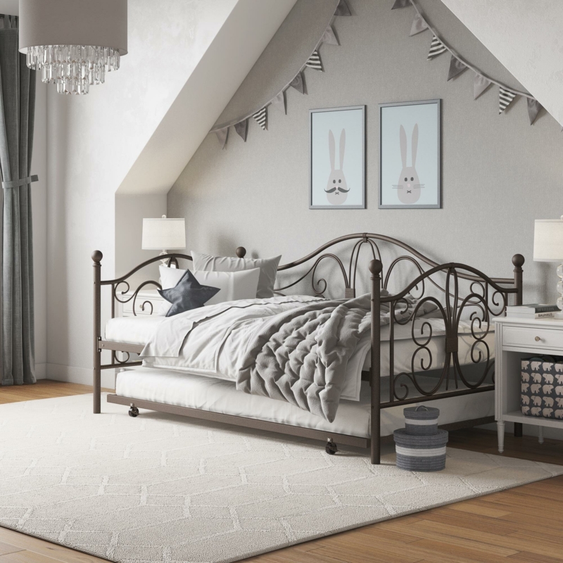 Metal Daybed With Trundle