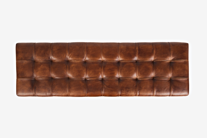 Pearson Genuine Leather Upholstered Bench