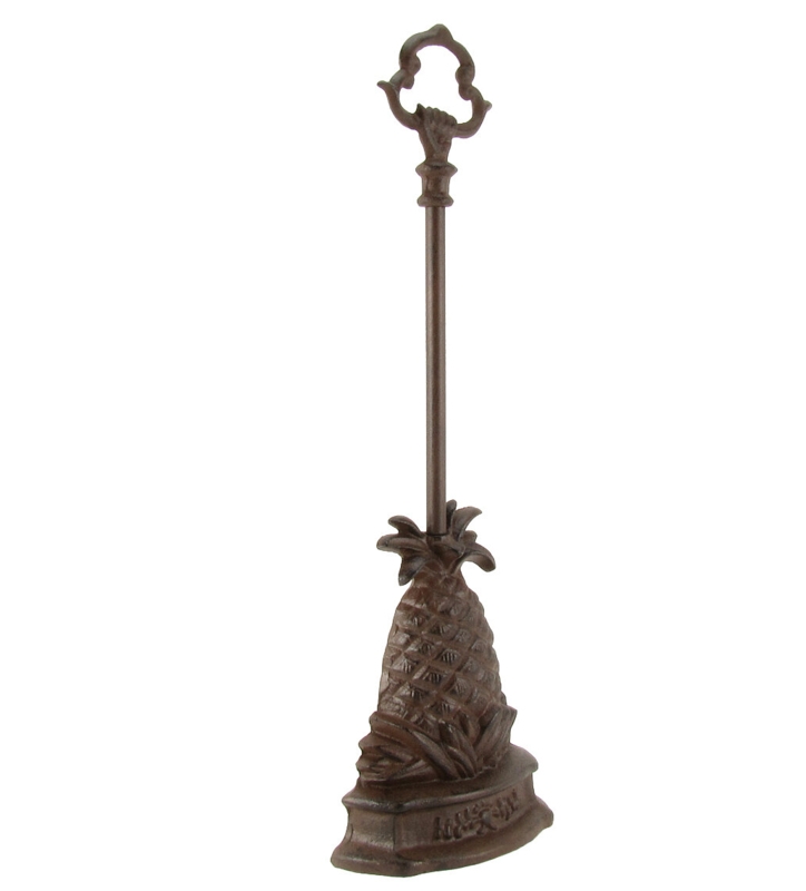 Pineapple Heavy Cast Iron Weighted Floor Stop