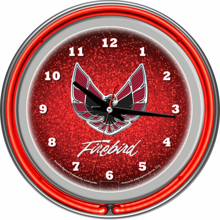 Pontiac Metal Wall Clock