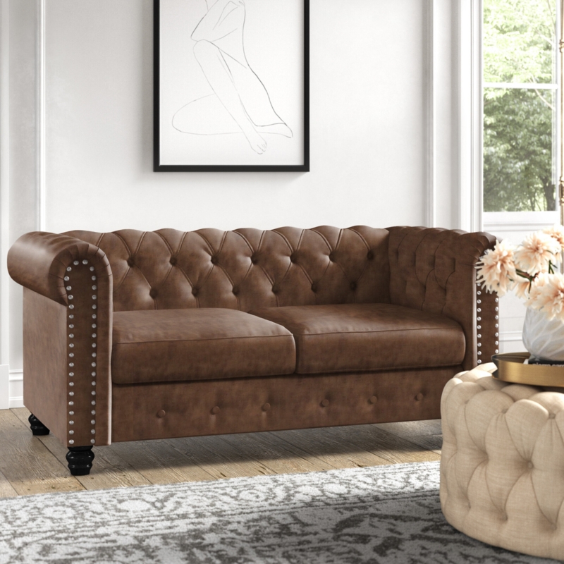 Provence 61'' Upholstered Loveseat